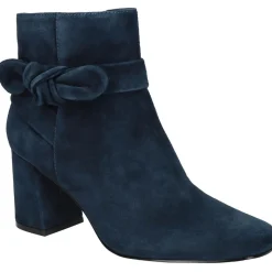 Felicity Suede Bow Booties