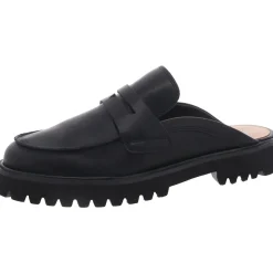 Fever Leather Loafer Mules