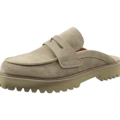 Fever Leather Loafer Mules