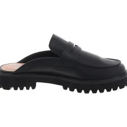Fever Leather Loafer Mules