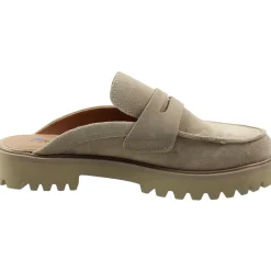 Fever Leather Loafer Mules