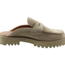 Fever Leather Loafer Mules