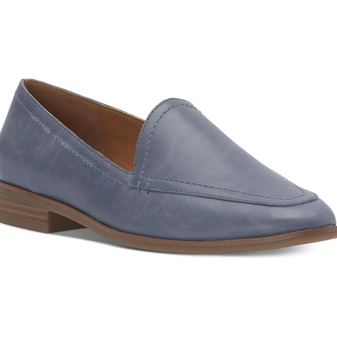 Fiana Leather Slip On Loafers