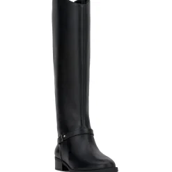 34FIRESSEWC Wide Calf Leather Knee-High Boots