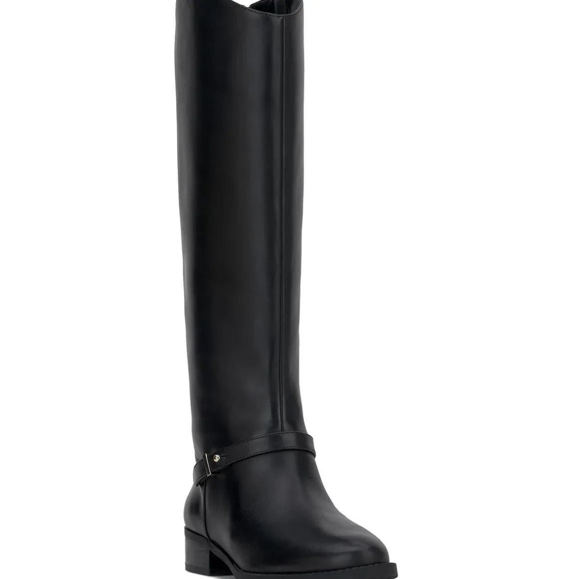 34FIRESSEWC Wide Calf Leather Knee-High Boots
