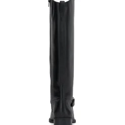 34FIRESSEWC Wide Calf Leather Knee-High Boots