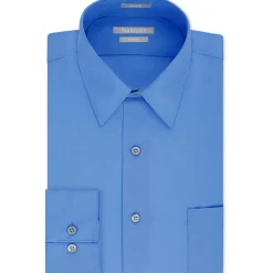 Fitted Spread Collar Dress Shirt