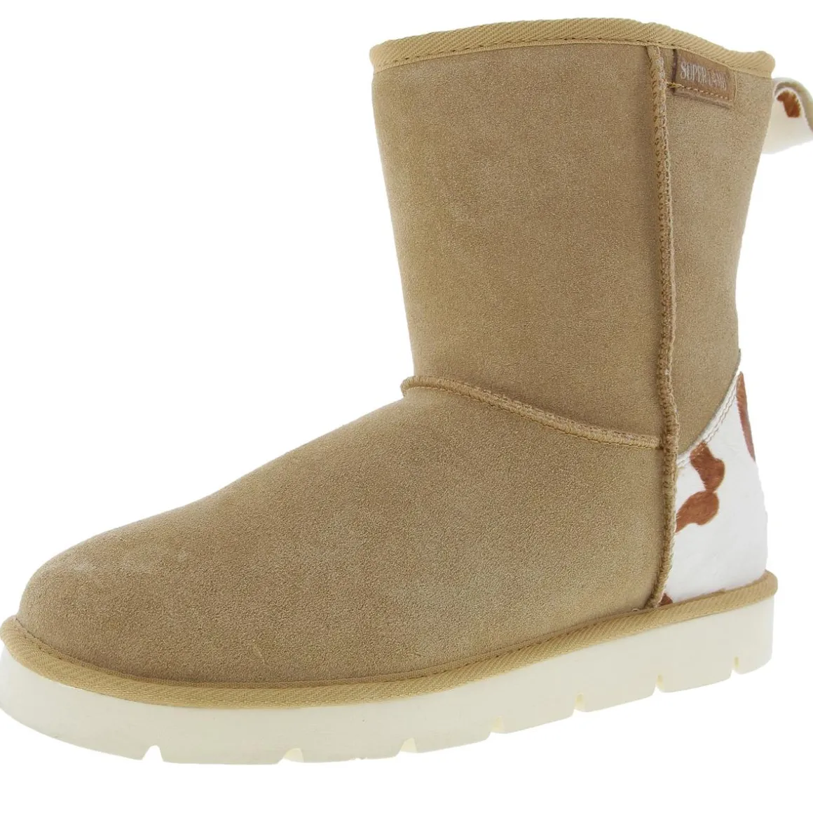 Fleece Lined Leather Winter & Snow Boots