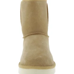 Fleece Lined Leather Winter & Snow Boots