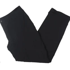 Fleece Lined Nylon Straight Leg Pants