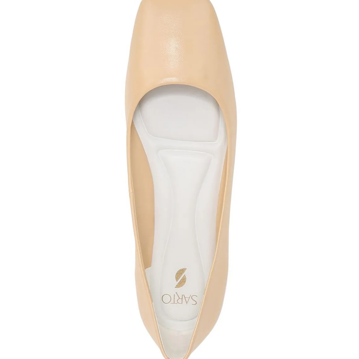 Flexa Amaya Padded Insole Square Toe Ballet Flats