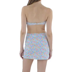 Floral Bandeau Bikini Swim top