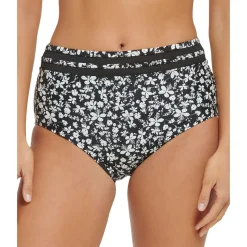 Floral High-Waist Swim Bottom Separates