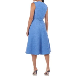 Floral Midi Cocktail and Party Dress