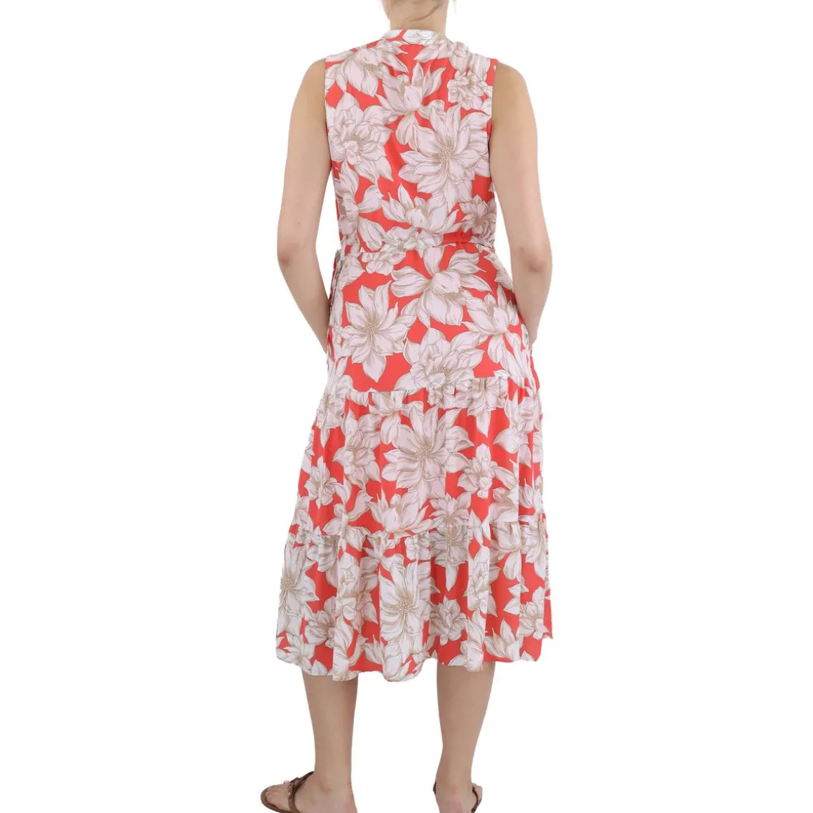 Floral Print Midi Dress