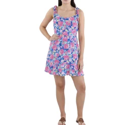 Floral Print Mini Dress