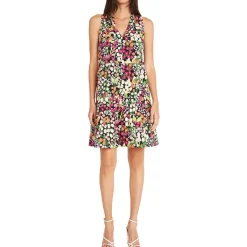 Floral Print Cotton Mini Dress