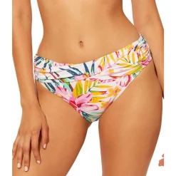 Floral Print Nylon One-Piece Swimsuit