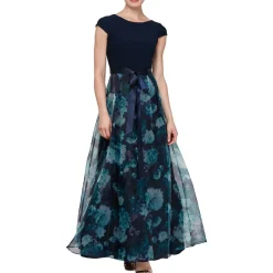 Floral Special Occasion Evening Dress
