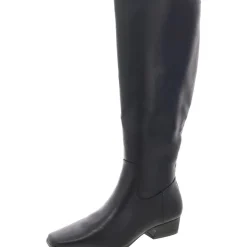 Florance Faux Leather Wide Calf Knee-High Boots