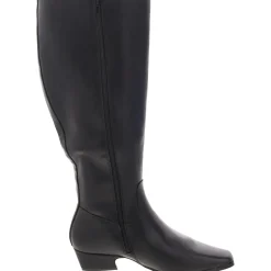 Florance Faux Leather Wide Calf Knee-High Boots