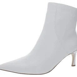 Florentine Leather Kitten Heels Ankle Boots