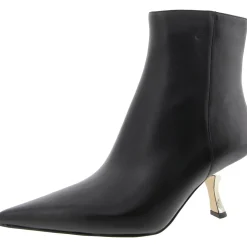 40F4LUE5L Solid Leather Booties
