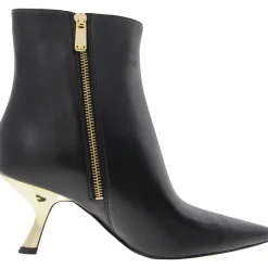 40F4LUE5L Solid Leather Booties