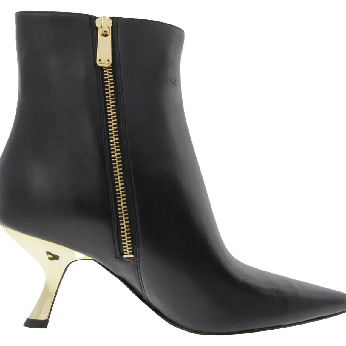 40F4LUE5L Solid Leather Booties