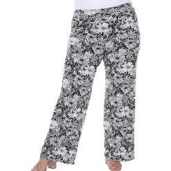 Fold-Over Waist Wide Leg Pants