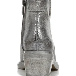 Forta Faux Leather Square Toe Ankle Boots