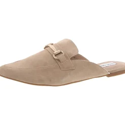 Fortress Leather Slip On Mules