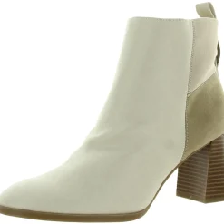 Foxy Almond Toe Ankle Boots