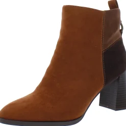Foxy Almond Toe Ankle Boots