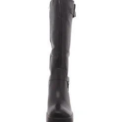 Francine Leather Knee-High Boots