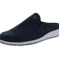 Freedom Laser Cut Slip On Wedge Sneaker