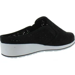 Freedom Laser Cut Slip On Wedge Sneaker