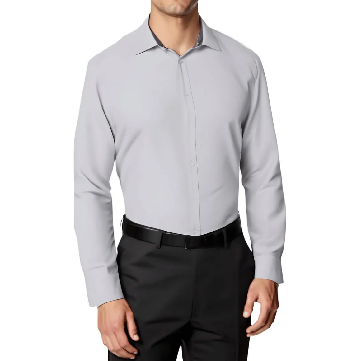 French Cuff Dressy Button-Down Shirt