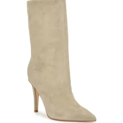 Frenchi Heels Pumps Mid-Calf Boots