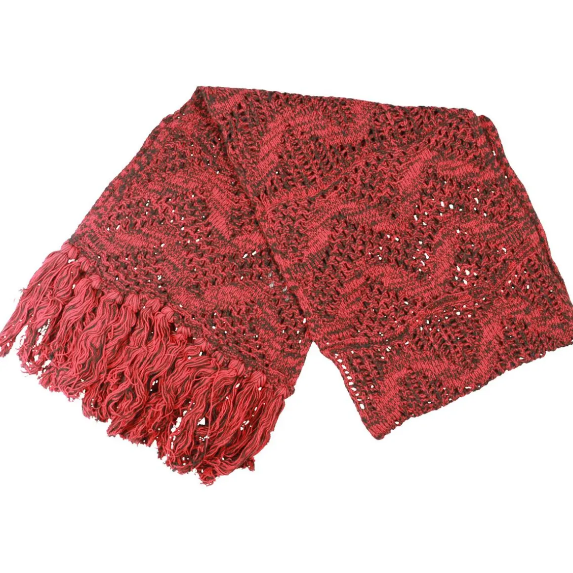 Fringe Wool Winter Scarf
