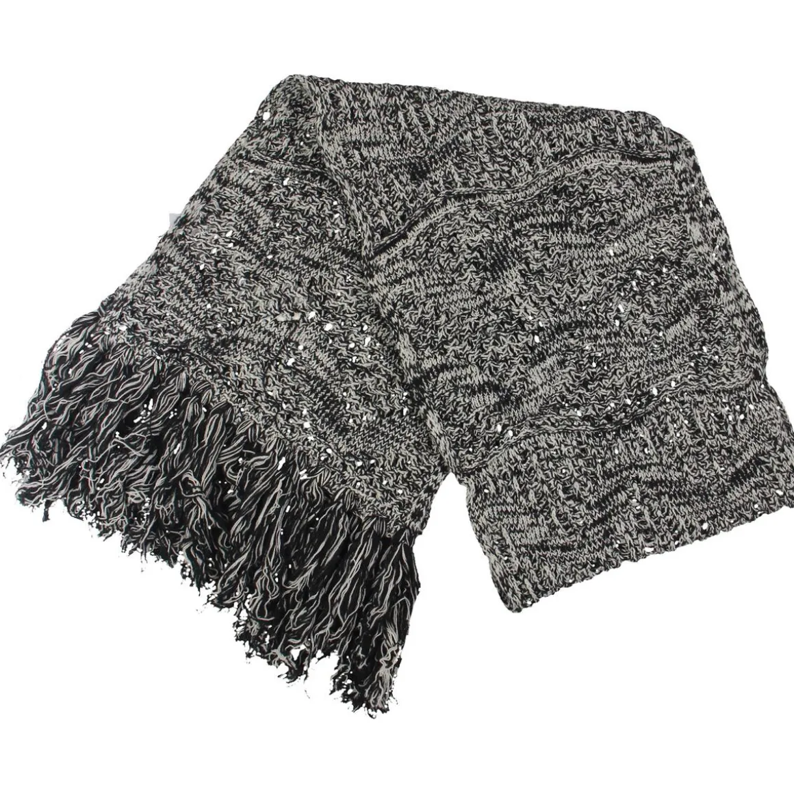 Fringe Wool Winter Scarf
