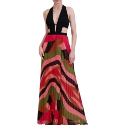 Full Length Halter Maxi Dress