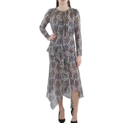 Full Length Paisley Maxi Dress