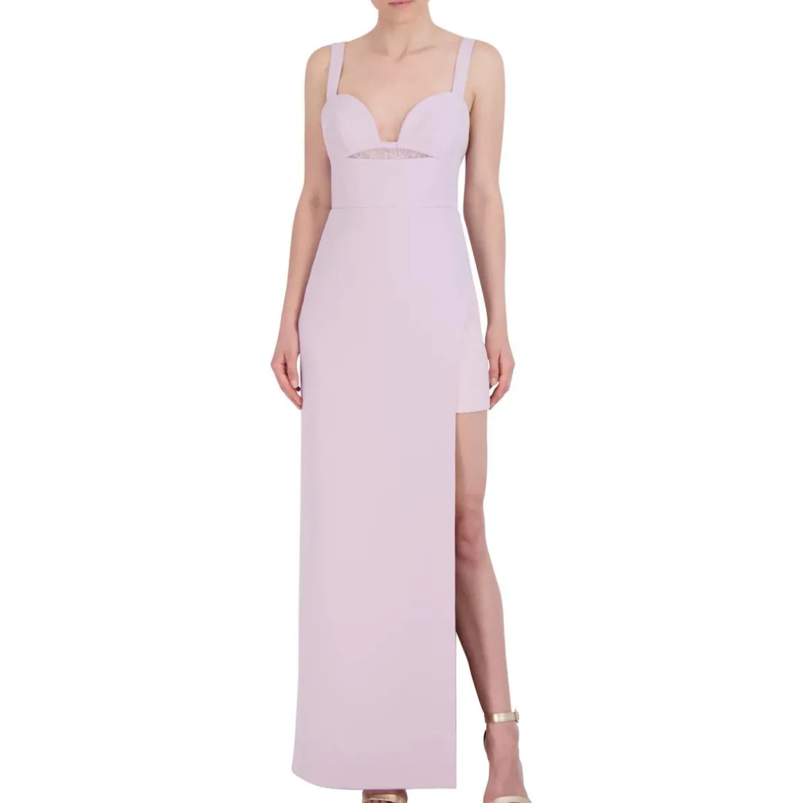 Full Length Side Slit Maxi Dress