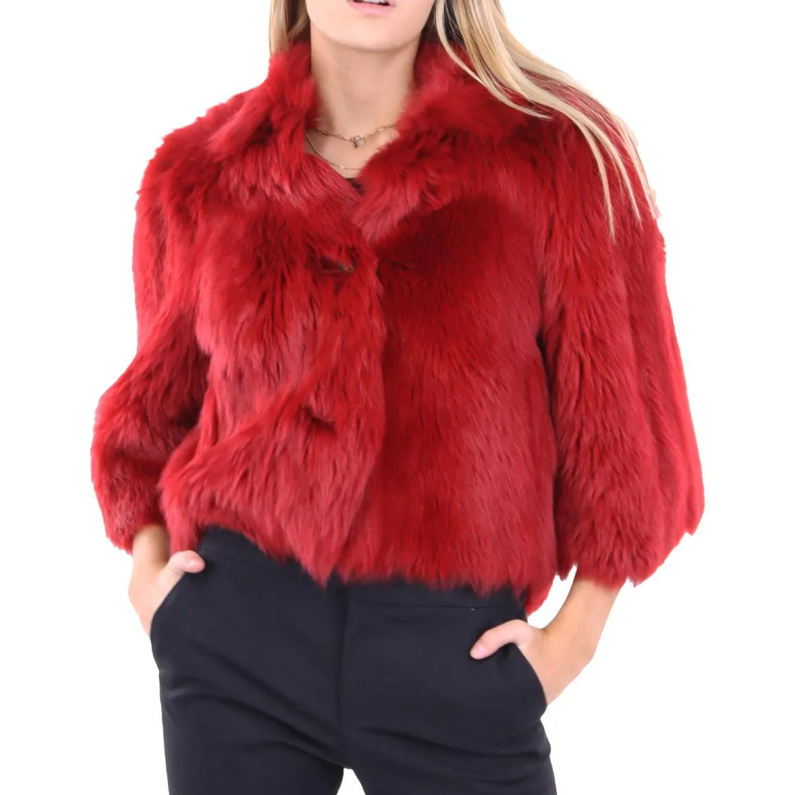 Fur Reversible Soft Shell Jacket
