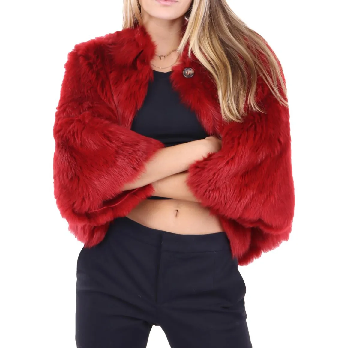 Fur Reversible Soft Shell Jacket