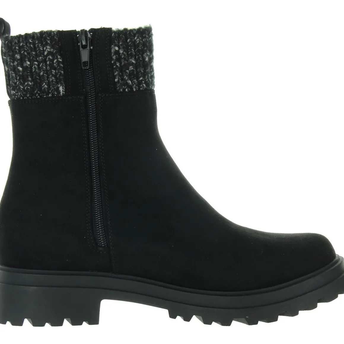 Gable Suede Round Toe Booties