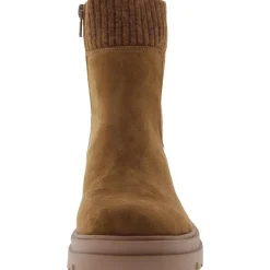 Gable Suede Round Toe Booties