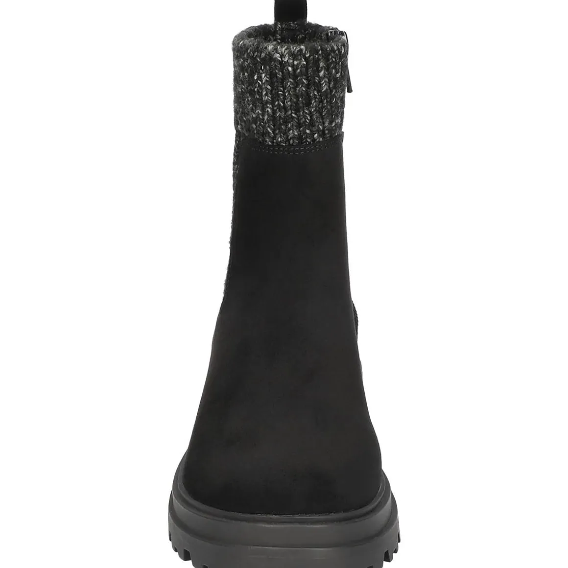 Gable Suede Round Toe Booties