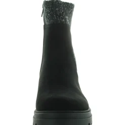 Gable Suede Round Toe Booties